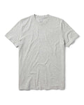 The Cotton Hemp Tee in Heather Grey