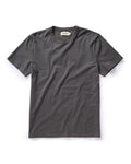 The Organic Cotton Tee in Faded Black