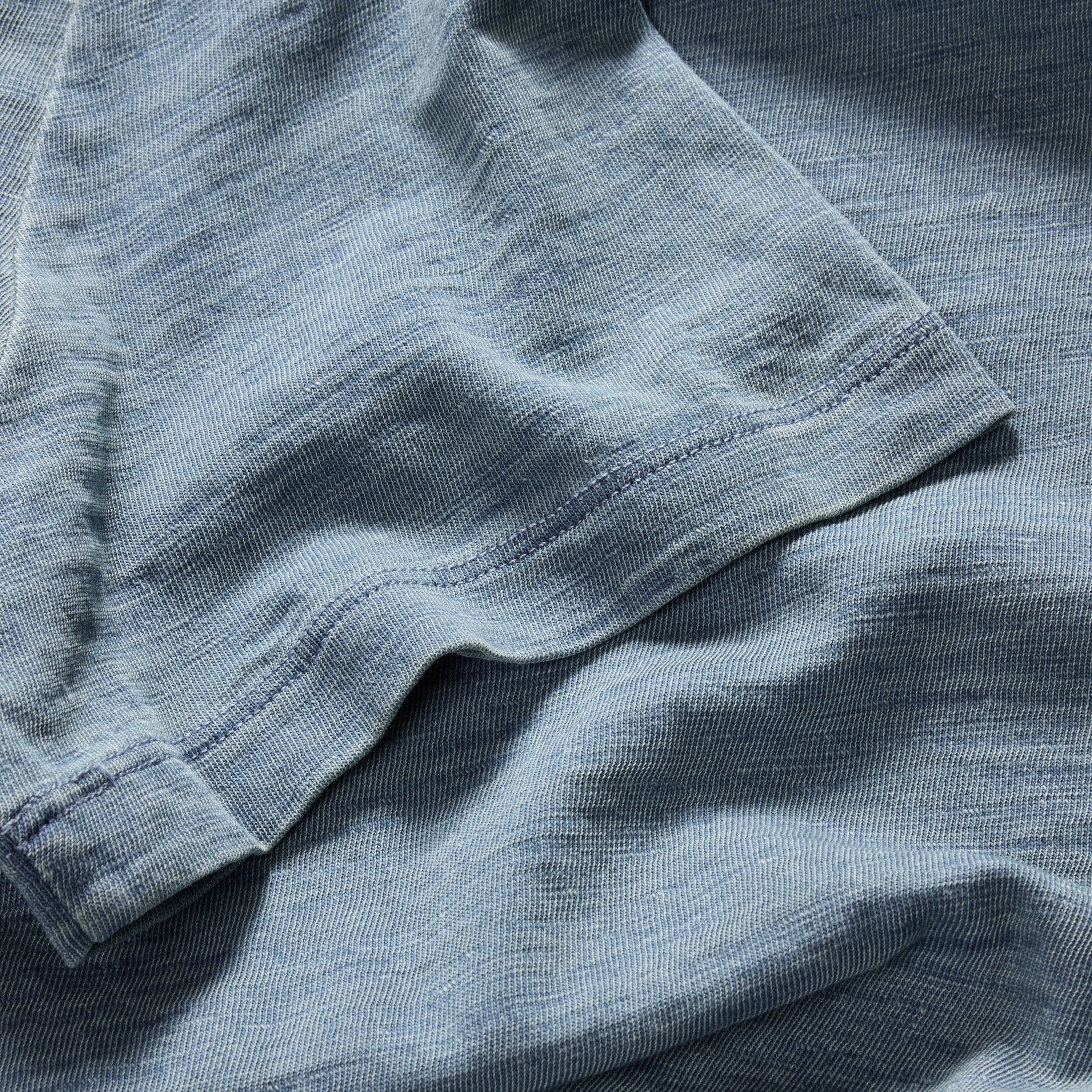 The Organic Cotton Tee in Washed Indigo