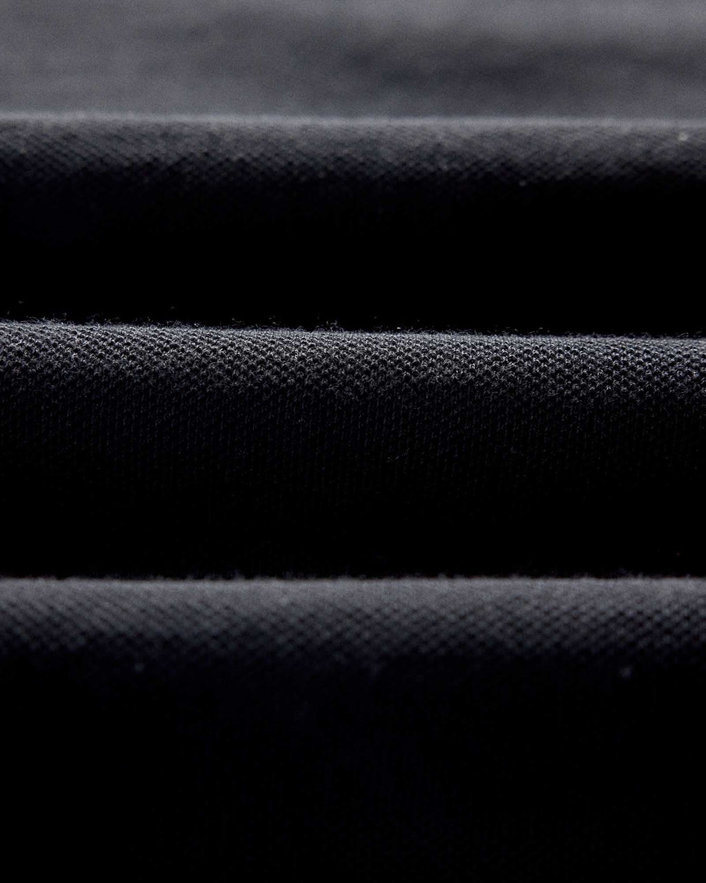 The Pacific Polo in Black Indigo Pique