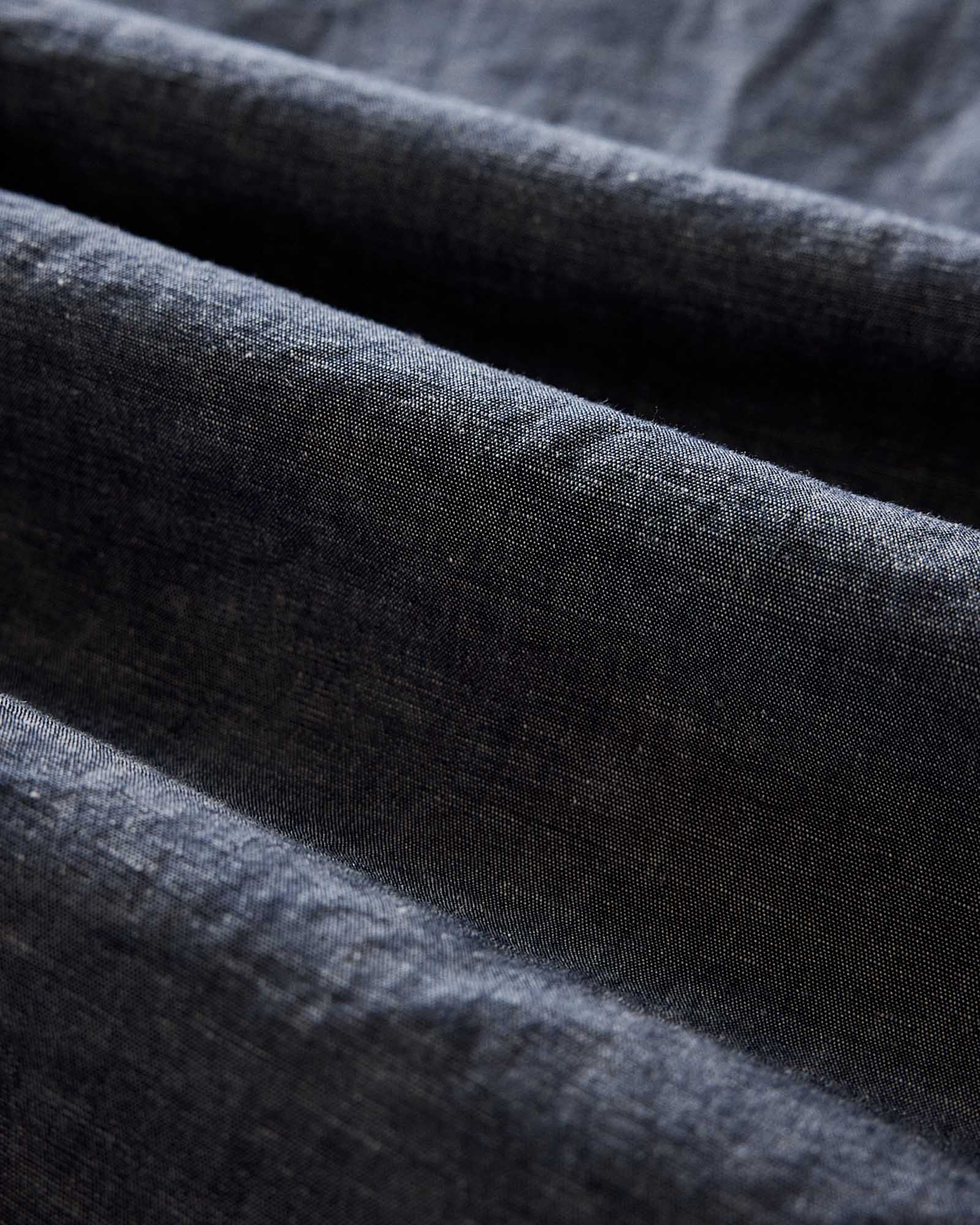 The Utility Shirt in Rinsed Indigo Nep