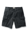 The Tommie Short in Faded Black Broken Twill