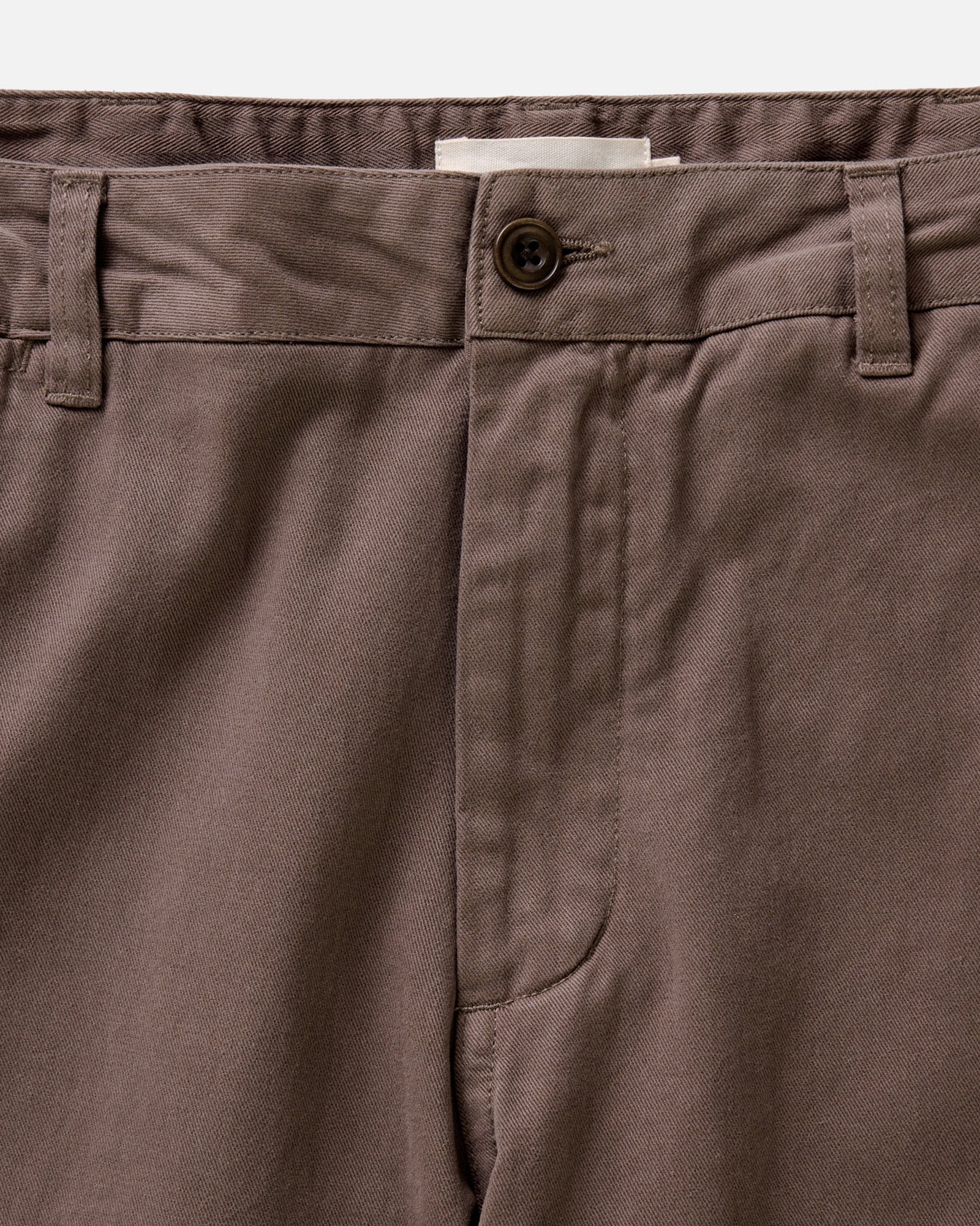 The Slim Foundation Pant in Organic Espresso