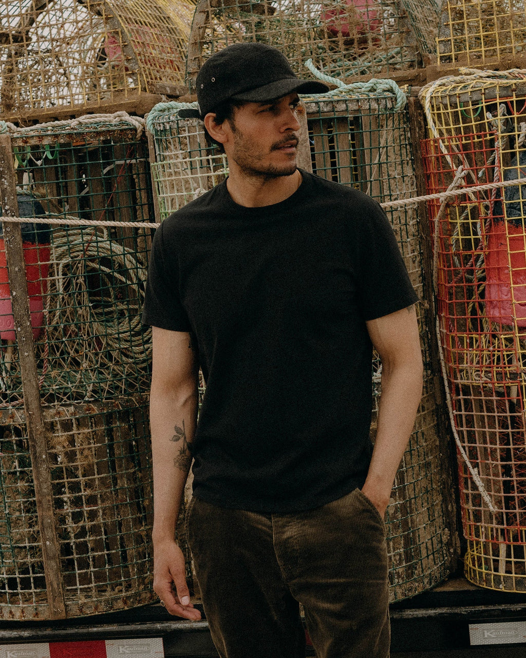The Organic Cotton Tee in Black