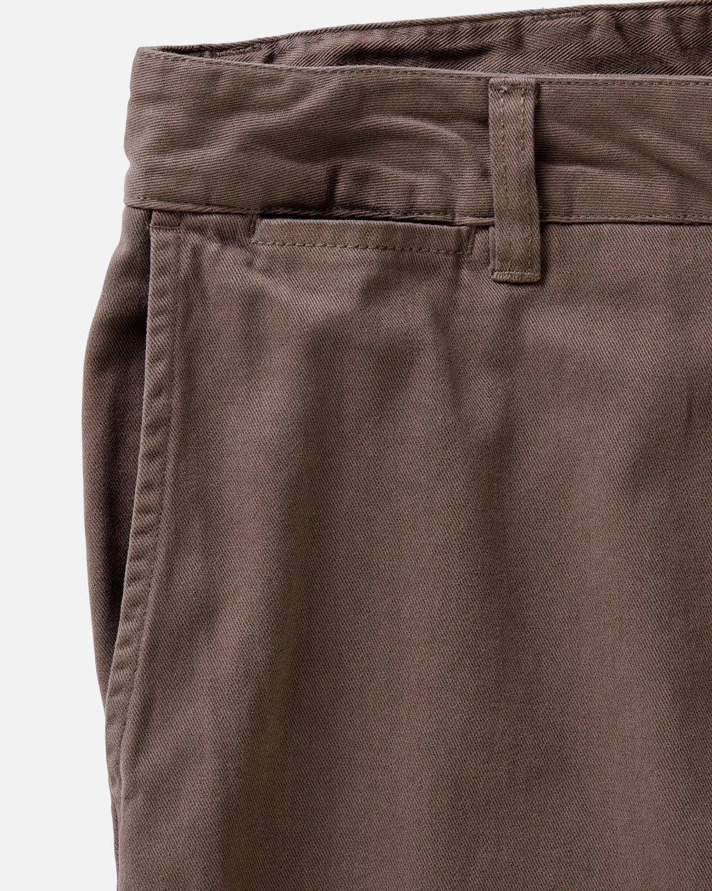 The Slim Foundation Pant in Organic Espresso